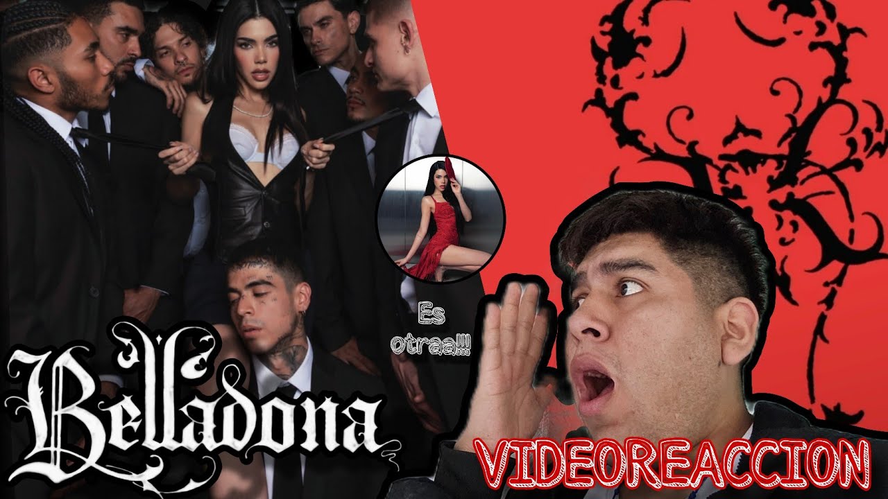 Kenia Os - Belladona (Video Oficial)//VIDEOREACCION🔥🦂