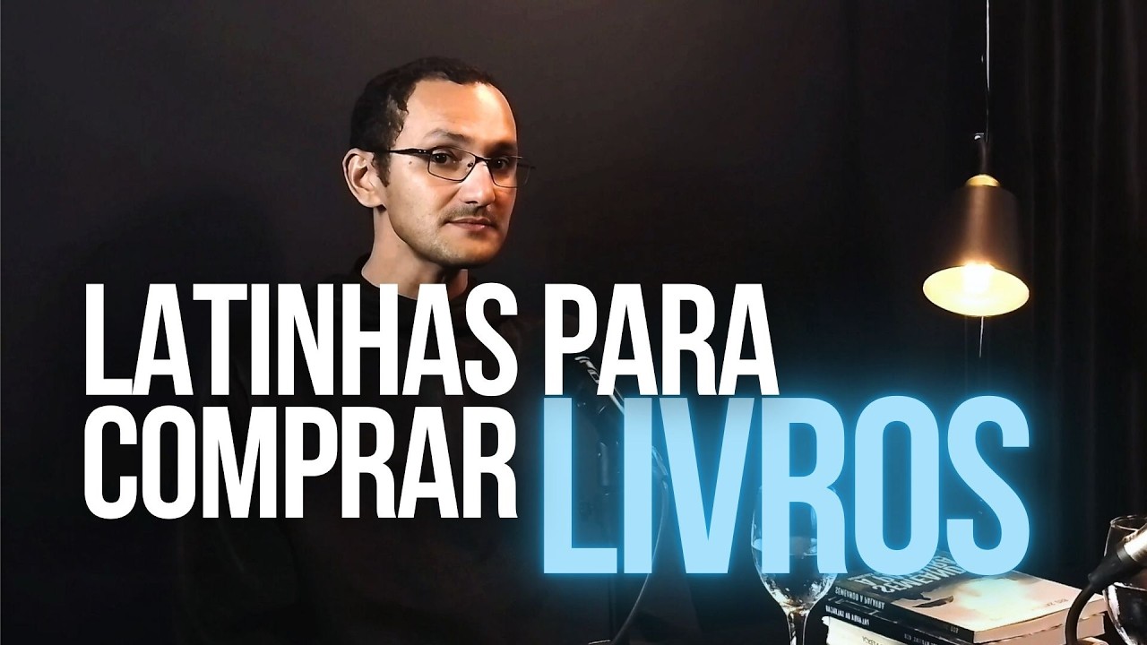 Ele juntava latinhas para comprar livros
