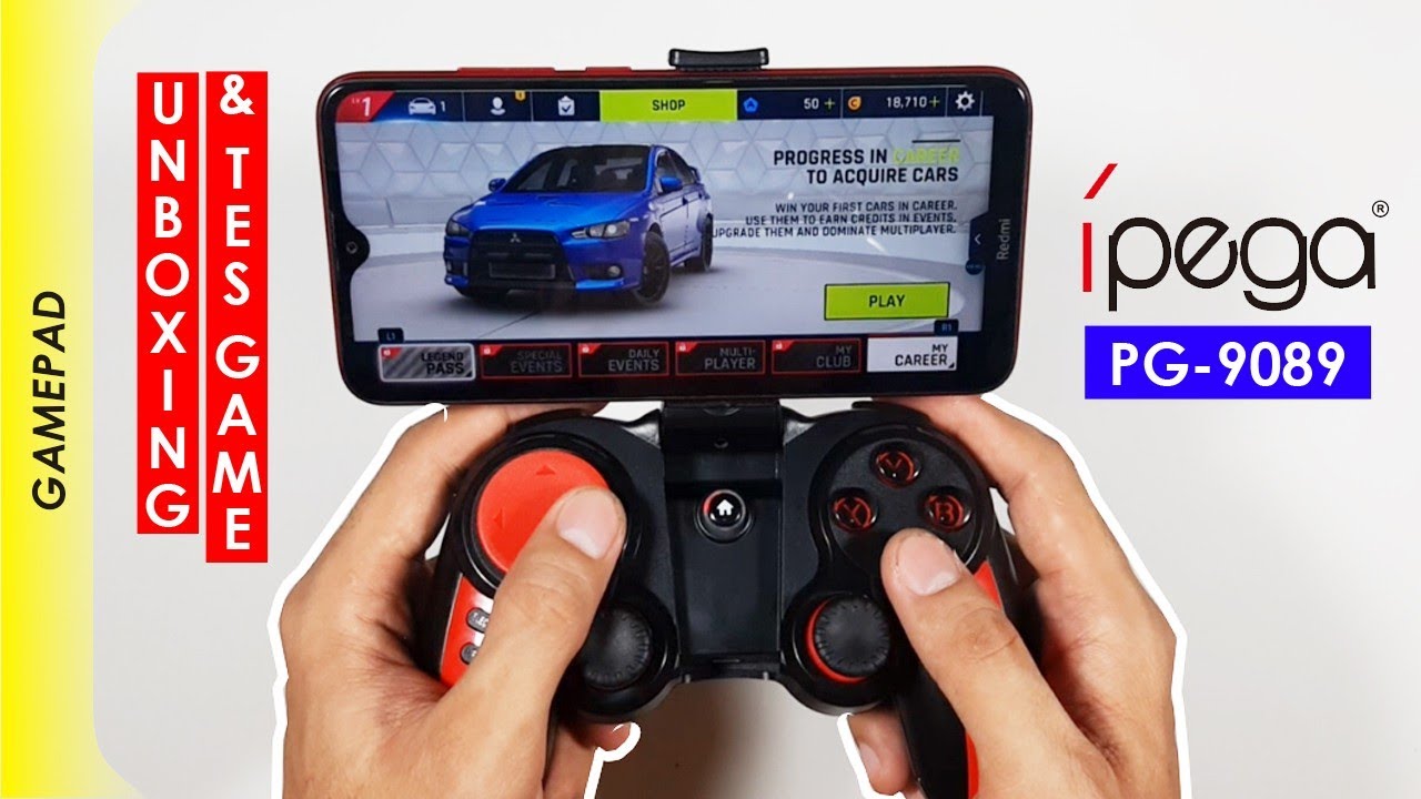 Gamepad Ipega PG-9089 Bluetooth Joystick Gaming Android TV Box iOS PC Laptop