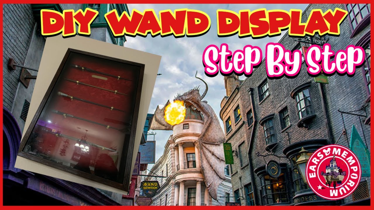 DIY Harry Potter Wand Display.Stay-Home Project.