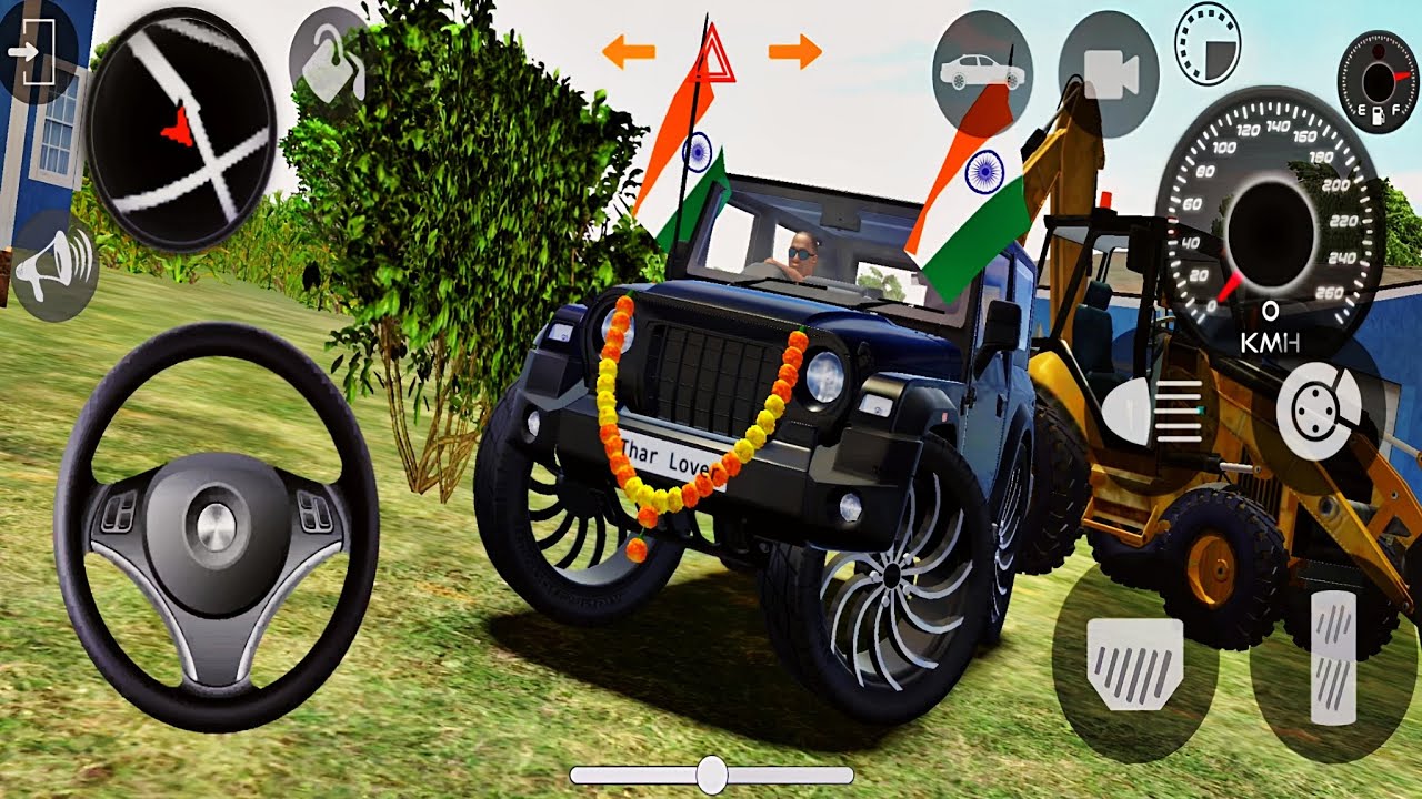 Modified Mahindra Thar Car Games: Indian Cars (Gadi Wala Game) - Car Game Android Gameplay 2026