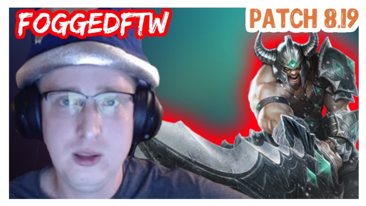 TRYNDAMERE vs JAX | FoggedFTW2 | Challenger Gameplay | Patch 8.19 [Partially without sound]
