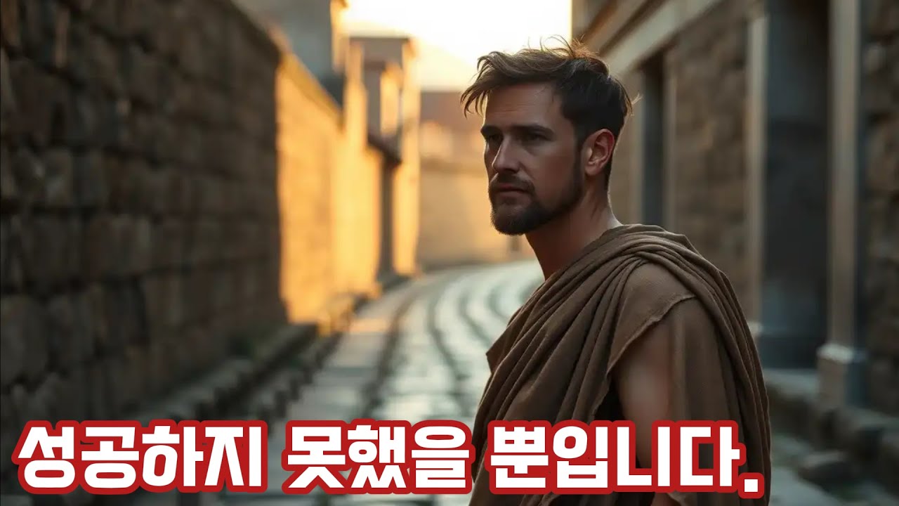 성공하지 못한 사람들에 대하여– 스토아 철학이 말하는 실패의 다른 얼굴