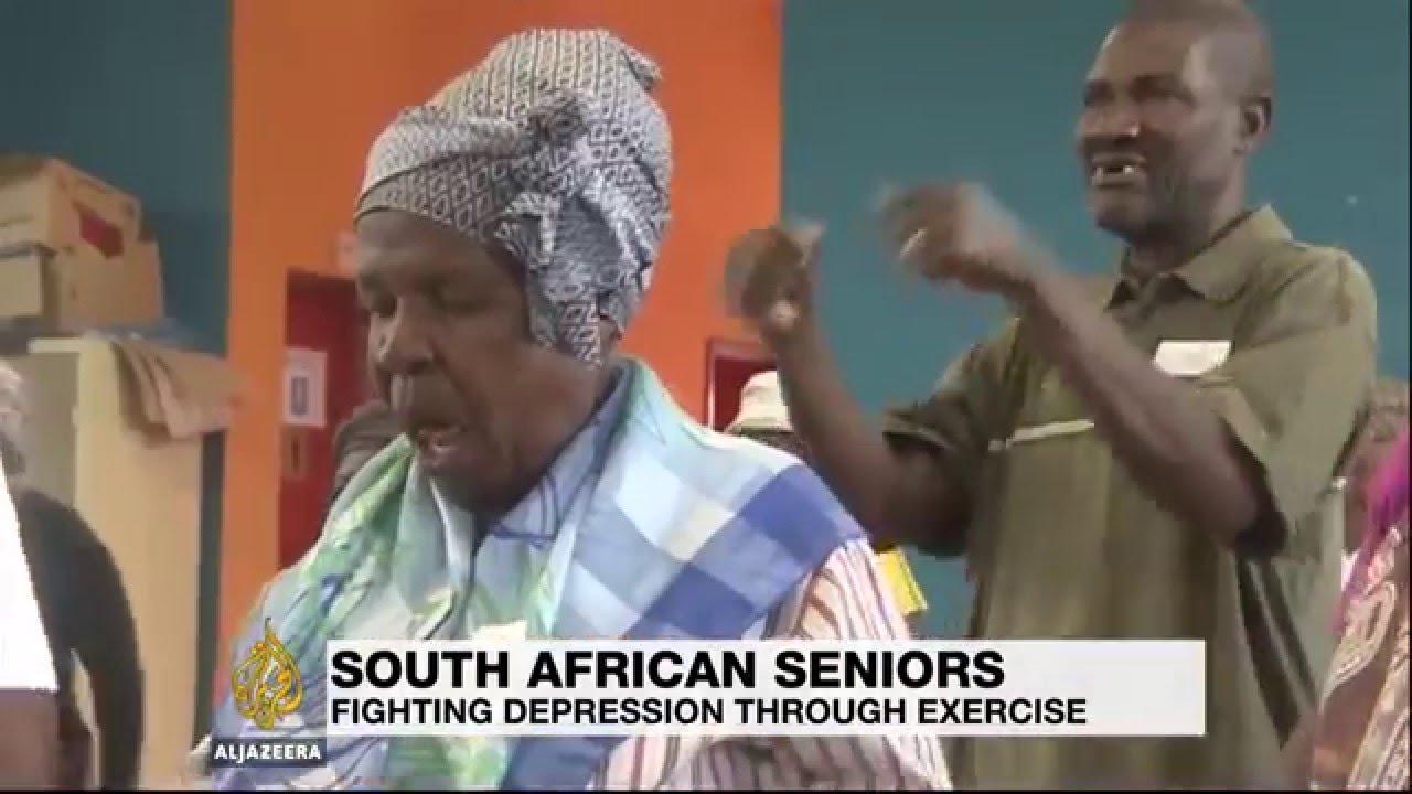 Exercise helps South Africa's senior citizens ward off depression