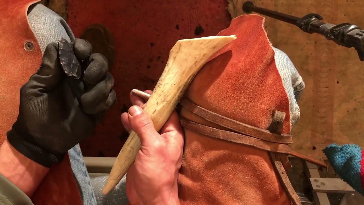 Knife River Flint #2 worked with indirect rod