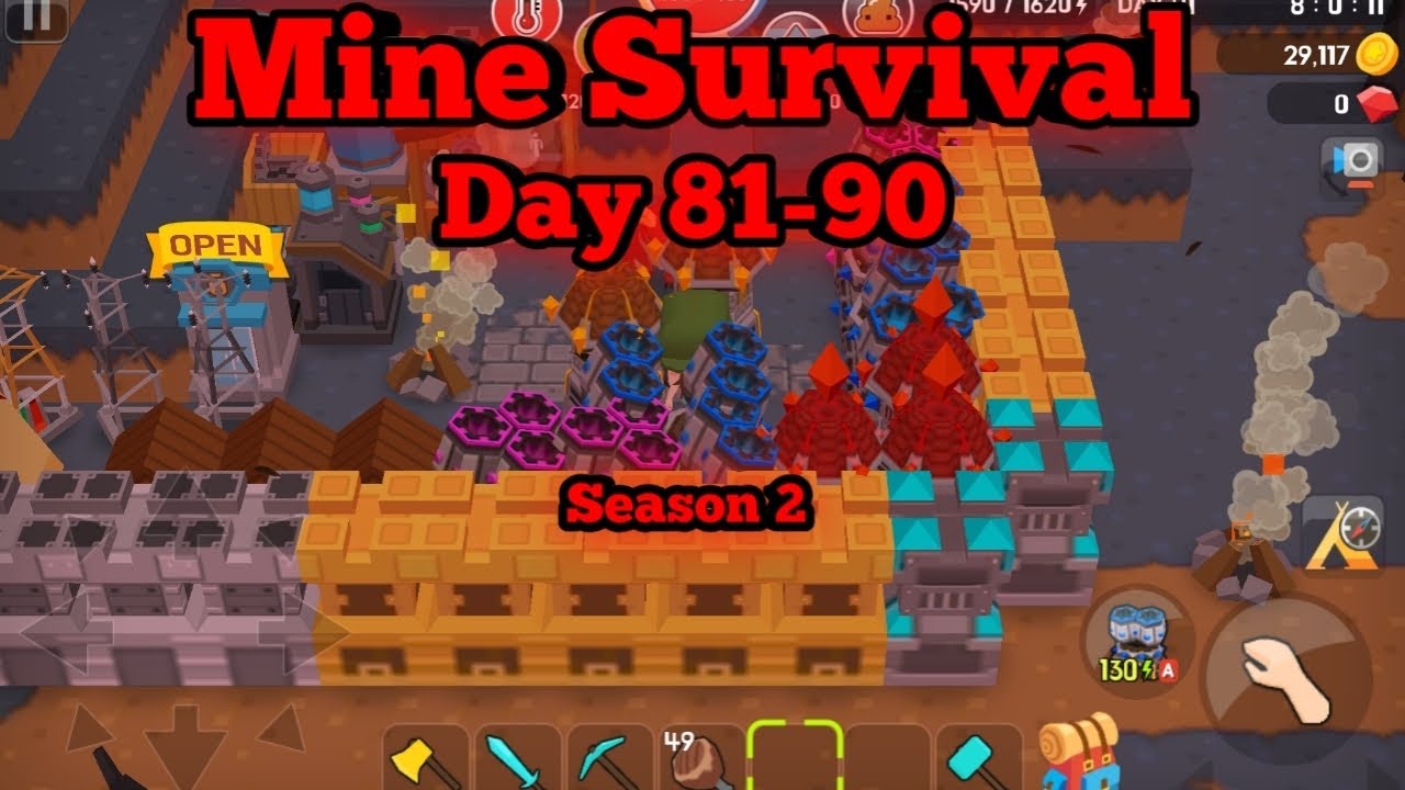 Mine Survival | Day 81-90 | Hell Mode | Season 2