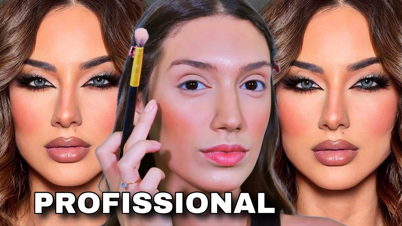 COMO FAZER MAKE PROFISSIONAL EM CASA |PASSO A PASSO COMPLETO  PRA DEIXAR SUA MAQUIAGEM PROFISSIONAL