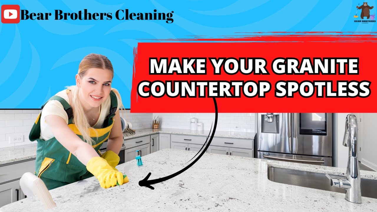 How Professionals Clean Granite Countertops 🧼