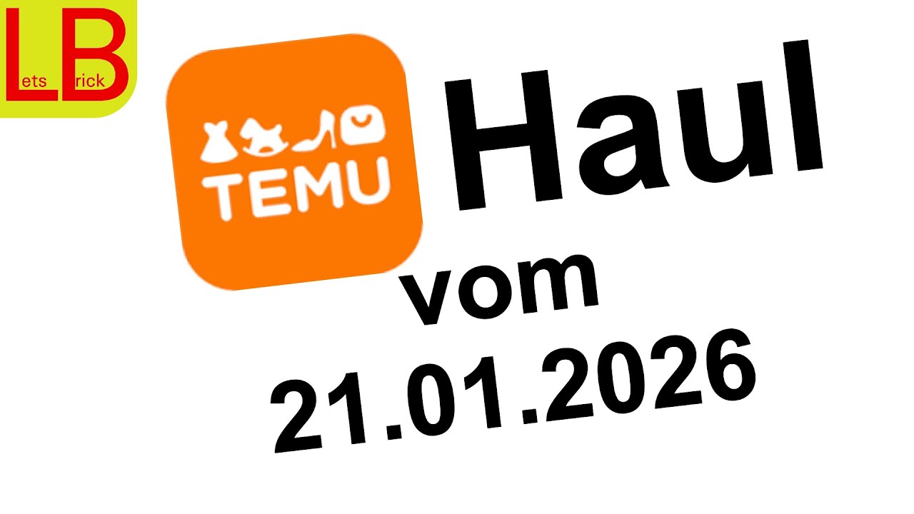 Temu Haul vom 21.01.2026