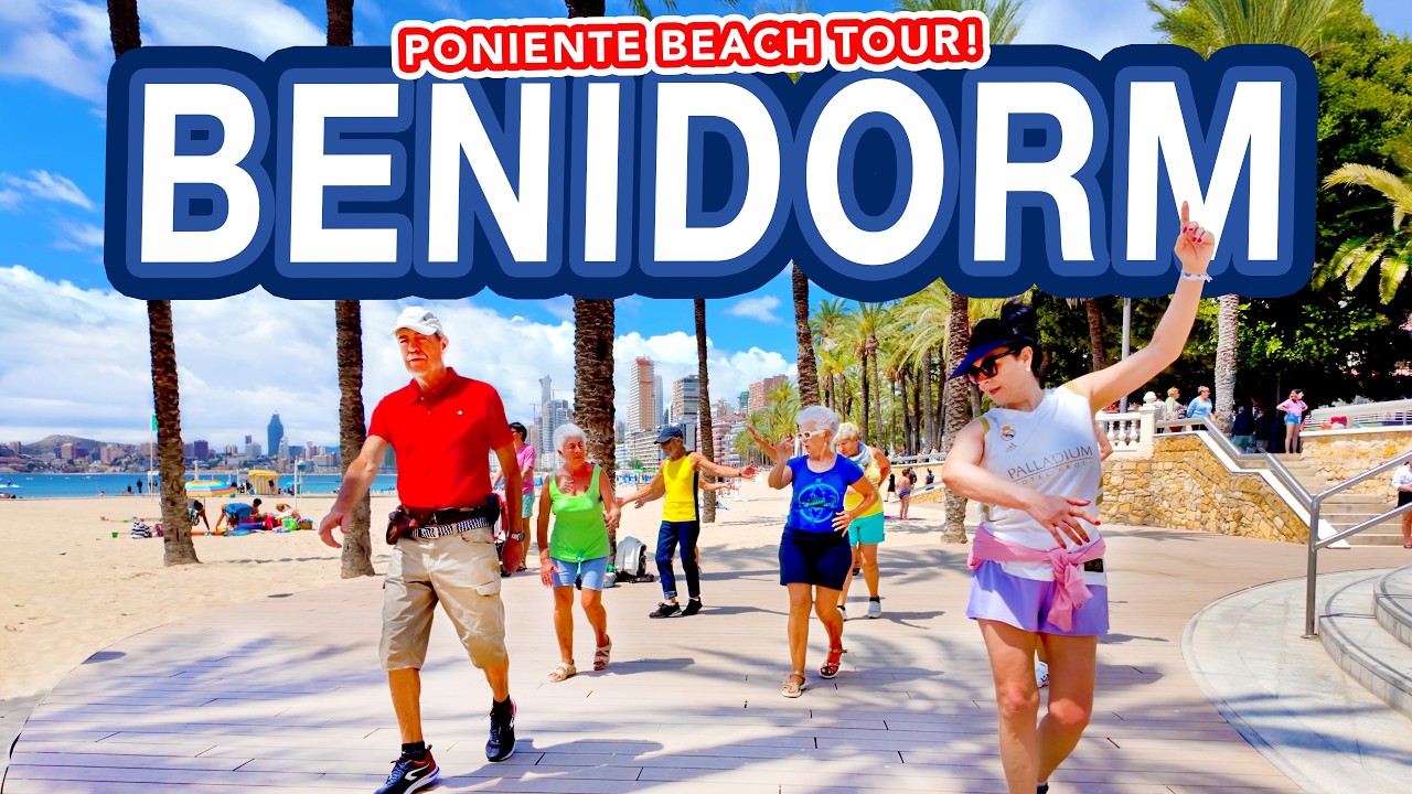BENIDORM | Tour of the best beach in Benidorm Spain