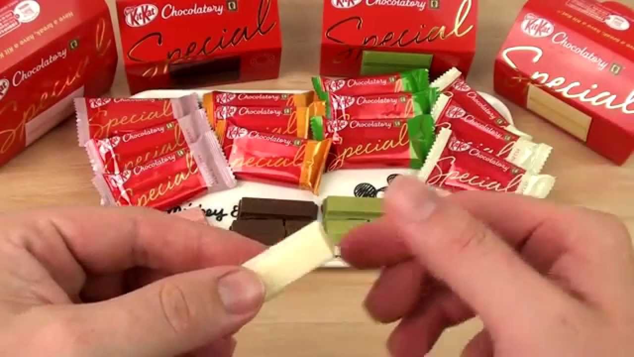 KitKat Chocolatory 4 flavours