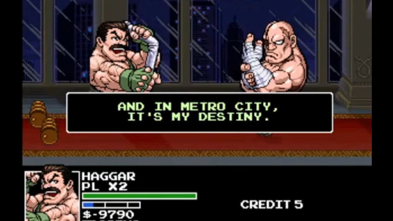 Street Fighter Bosses Invade Metro City — Haggar & Cody Strike Back!