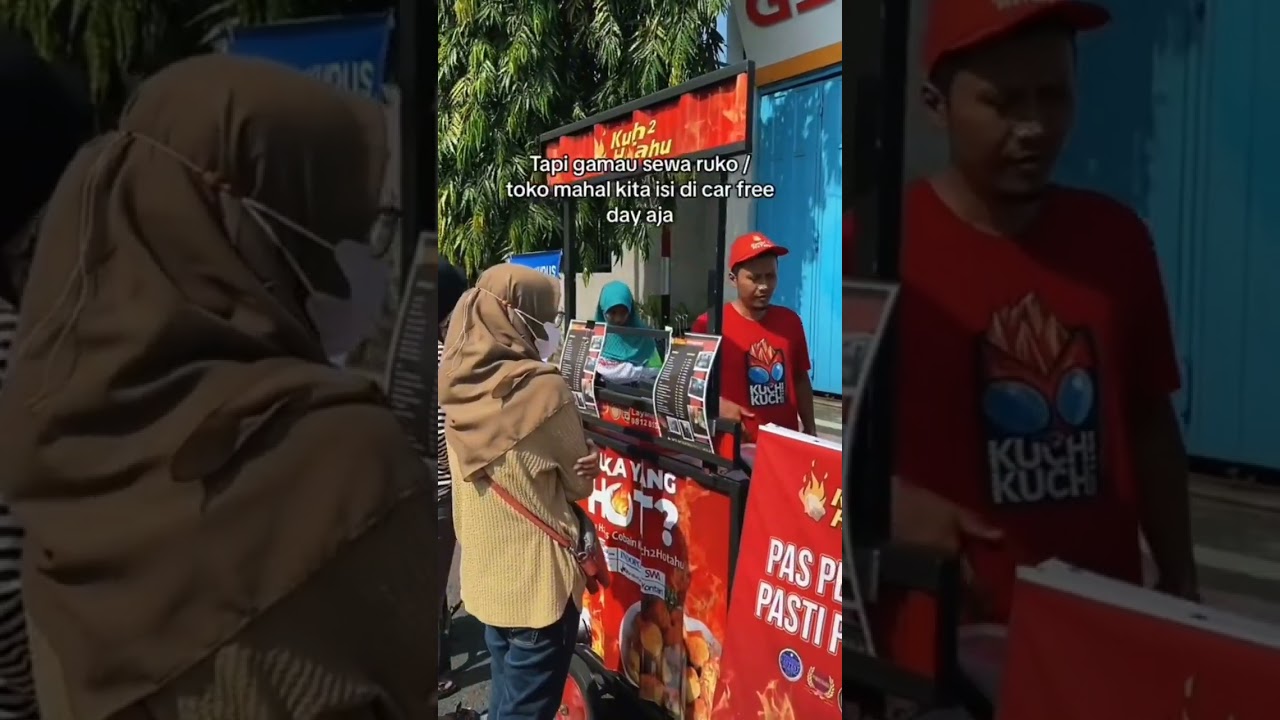 Jualan dihari minggu doang, bisa omset jutaan loh 
