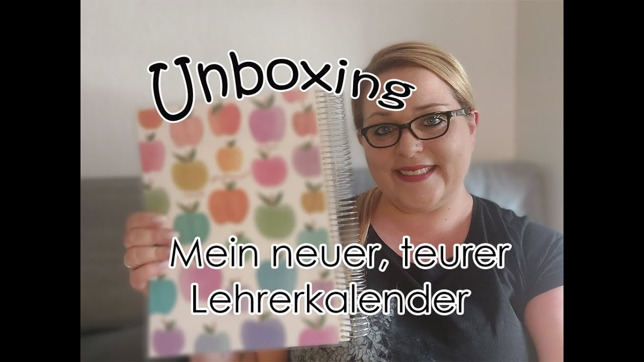 Unboxing // Mein neuer, teurer Lehrerkalender