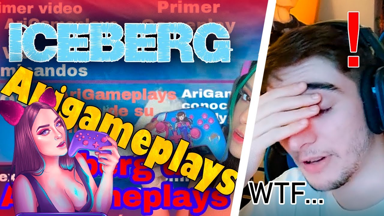 El iceberg de AriGameplays | @Ricardoloquendero - Hoxy. Reacciona