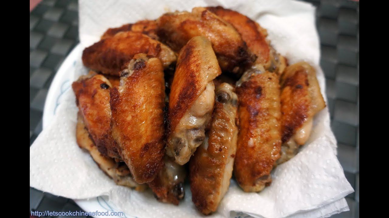 Hong Kong Recipe : Pan-fried Chicken Wings