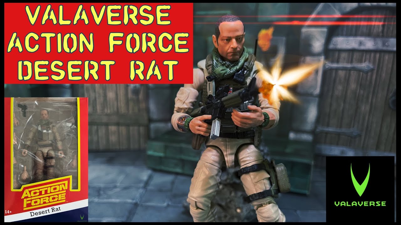 Valaverse Action Force Desert Rat