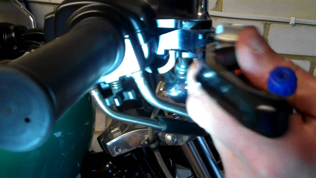 Гараж Делбоя, выключатель стоп-сигнала Harley.