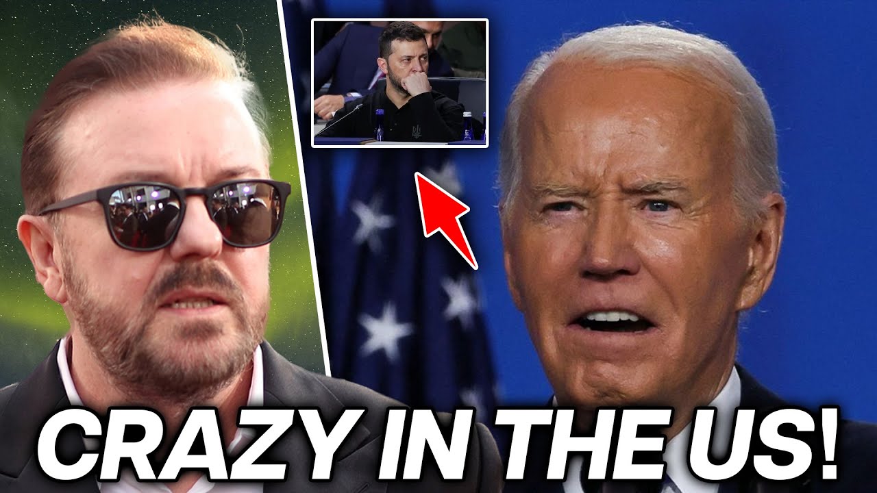 Wait, What On Earth Just Happened In America? Joe Biden Ricky Gervais