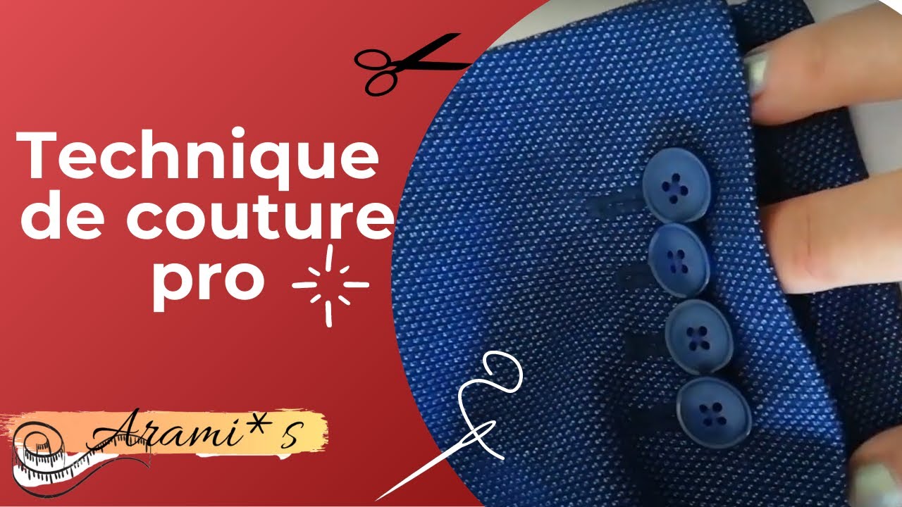 Comment raccourcir le bas de manche avec fente d'une veste ? | Étape par étape | Arami*s Couture