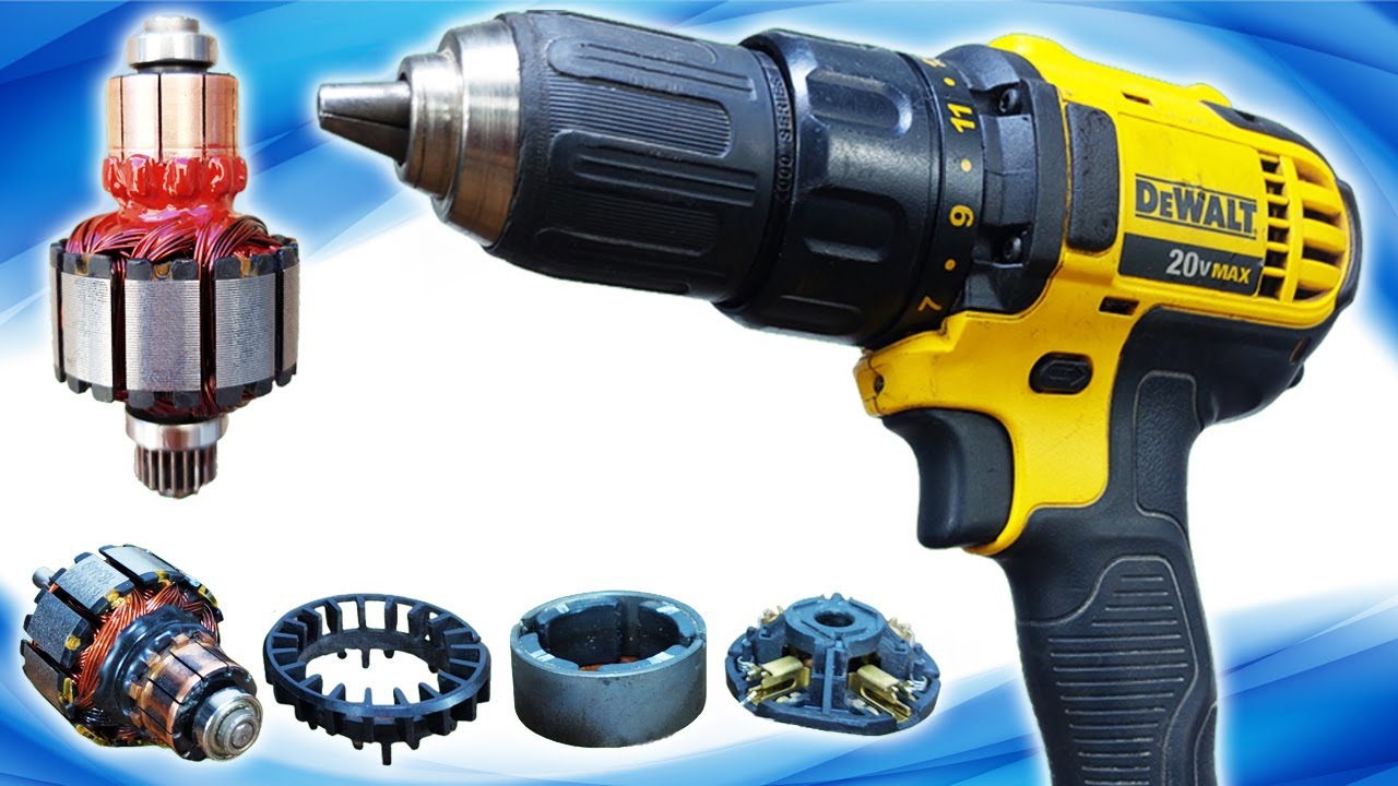 DEWALT DCD780 cordless drill (ARMATURE WINDING)