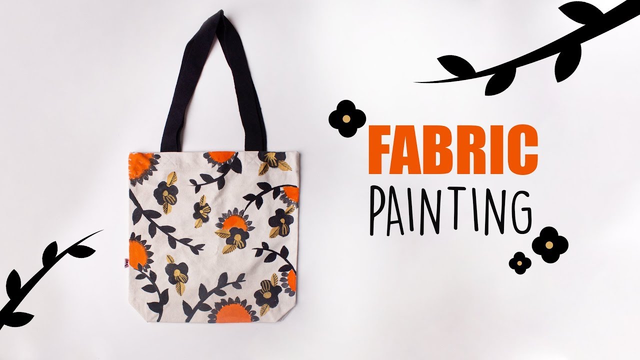 Fabric Painting | Tote bag | Handbag Design
