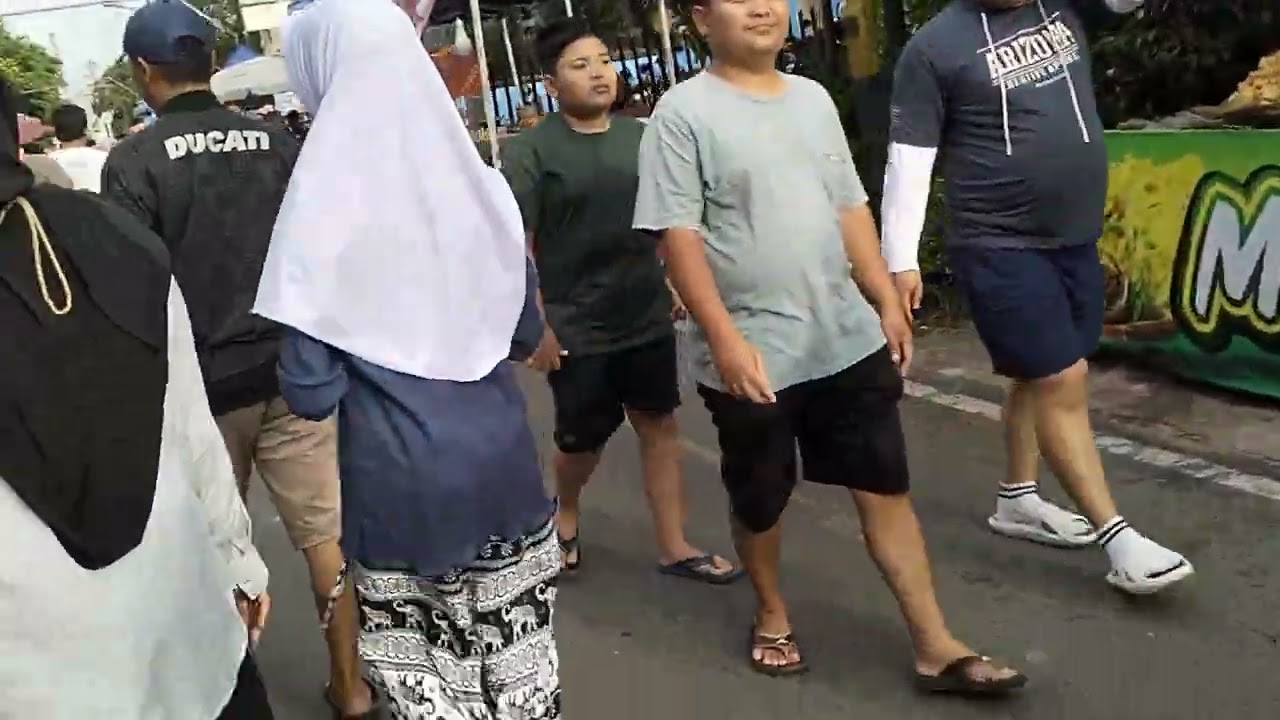 Pasar sore Kampung Ramadhan Masjid Jogokariyan Yogyakarta Hari ke 9.