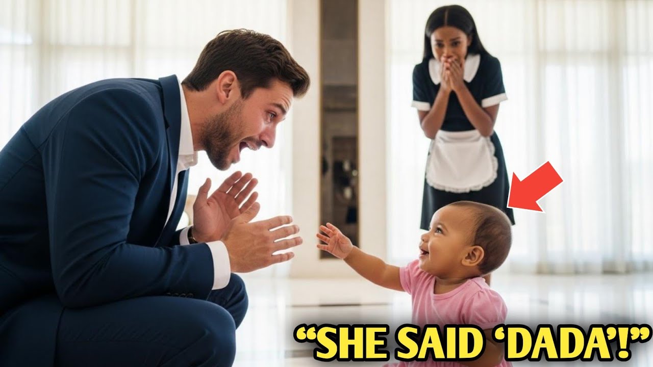“The Billionaire Who Hated Kids — Until His Maid’s 9-Month-Old Called Him ‘Dada’”