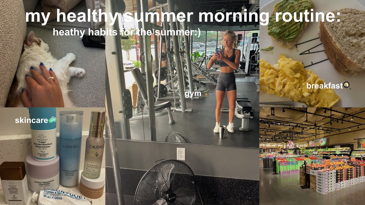 summer morning routine 2022☀️