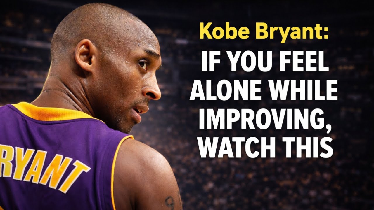 Kobe Bryant: If You Feel Alone While Improving, Watch This