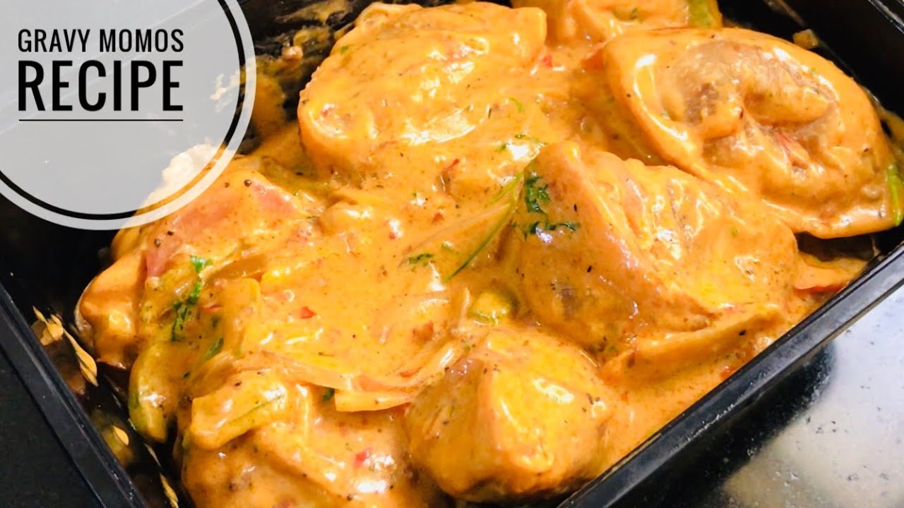 Gravy Momos Recipe | How to Make Gravy Momos | Creamy Momos Recipe | Momos Gravy Recipe |