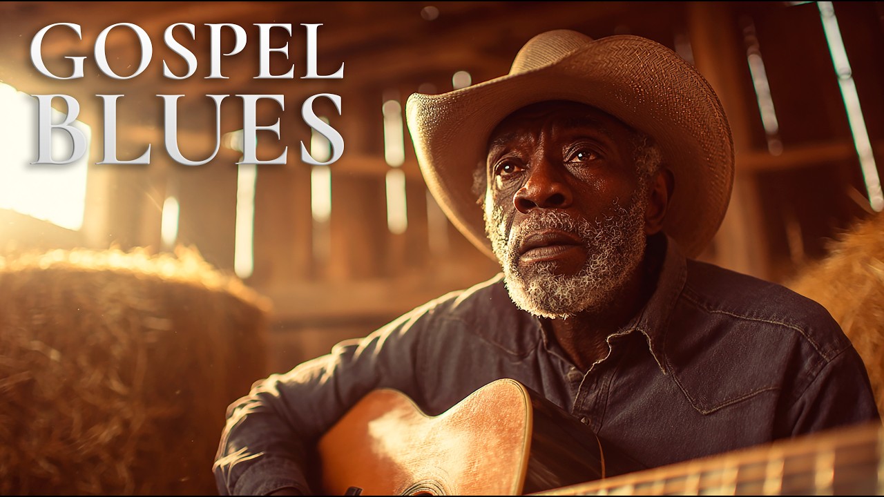 Gospel Blues Worship 🎸 Душевный христианский блюз в деревенской атмосфере | 3 часа 4K