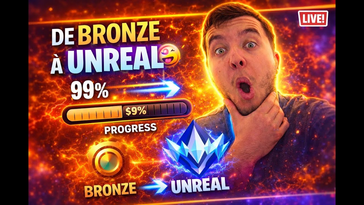 🔴 LIVE FR 🔥 DE BRONZE À UNREAL 😱 ON DÉTRUIT LES LOBBYS !