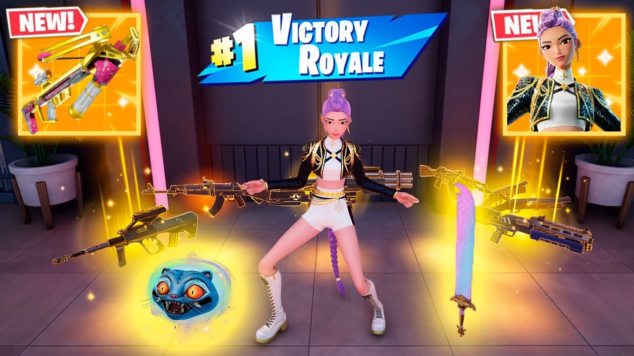 RUMI vs NEW MYTHIC'S CHALLENGE (NEW!! Fortnite Chapter 7 Season 1)