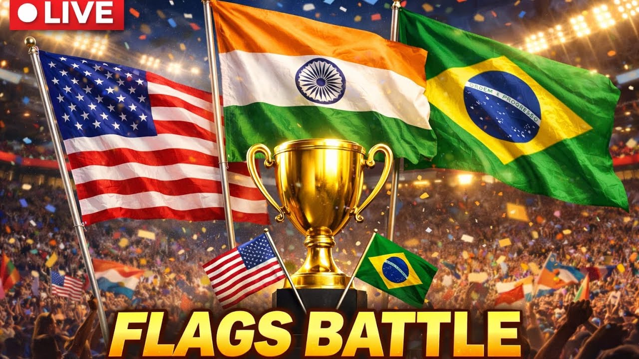Learn World Country Flags - 2026 geography 🌍🎵🤩part5 #flags #countryflags #battleroyale