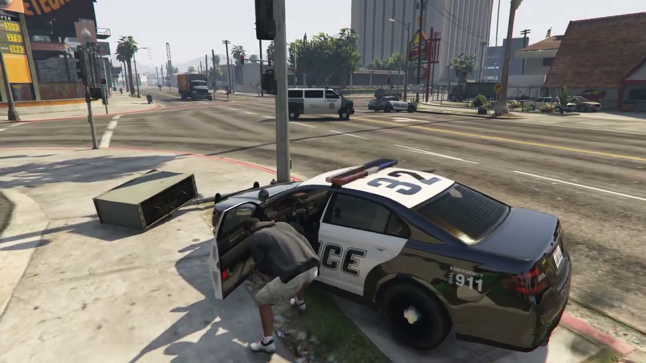 Chase. Shootout. Franklin. #gta5 #gtav #gtaonline #gaming #gamepla