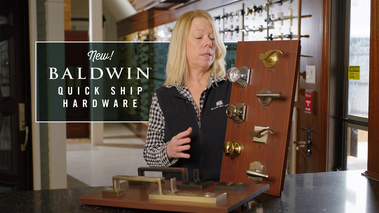 Baldwin Reserve Series - Architectural Hardware Available at Kuiken Brothers