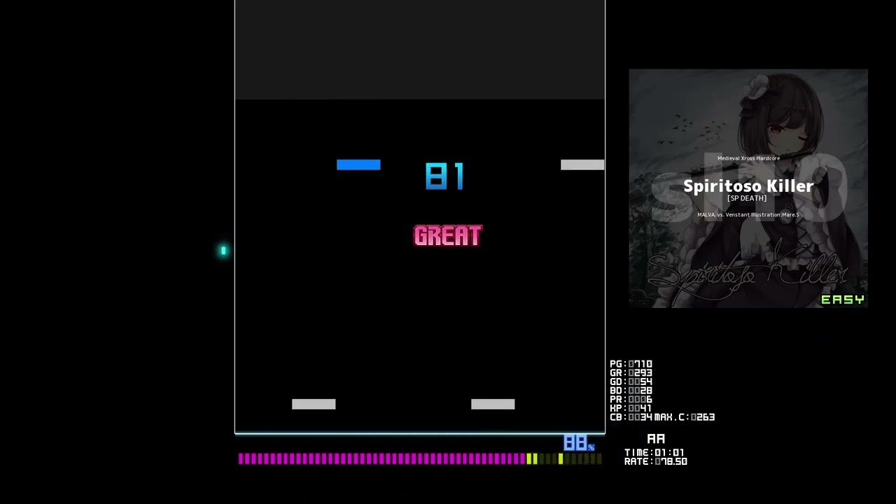 sl10 Spiritoso Killer[SP DEATH] easy clear