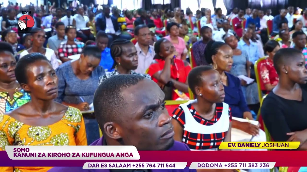 SOMO : KANUNI ZA KIROHO ZA KUFUNGUA ANGA - EV DANIELY JOSHUAN