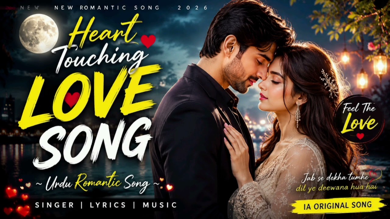 Teri Yaadon Ka Safar ❤️ | New Urdu Romantic Song 2026 | Heart Touching Love Song | Old Is Gold 