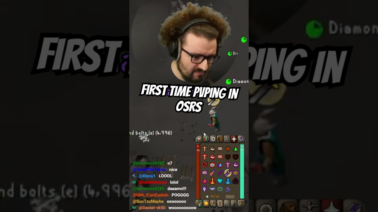Первый в истории поединок 1 на 1 в OSRS