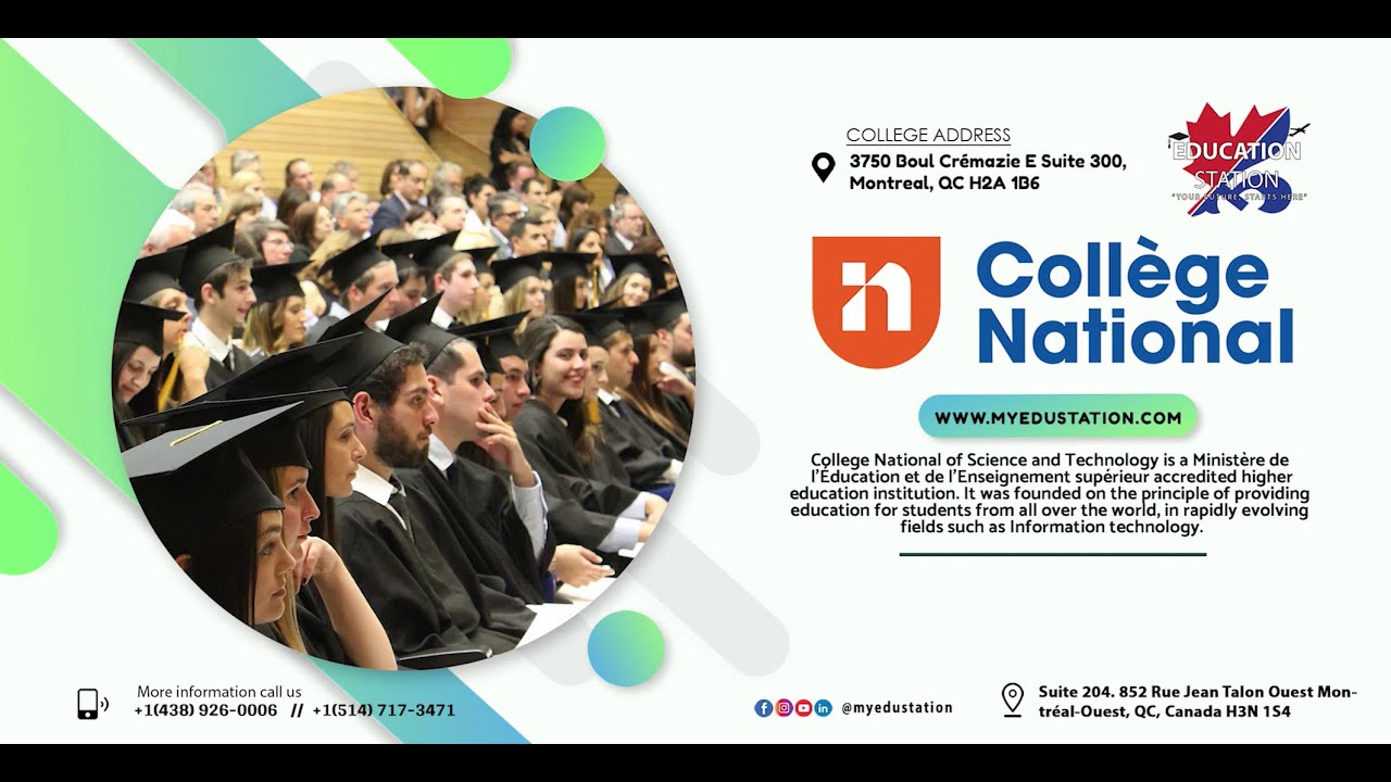 National College Campus Visit | Education Station | Montreal