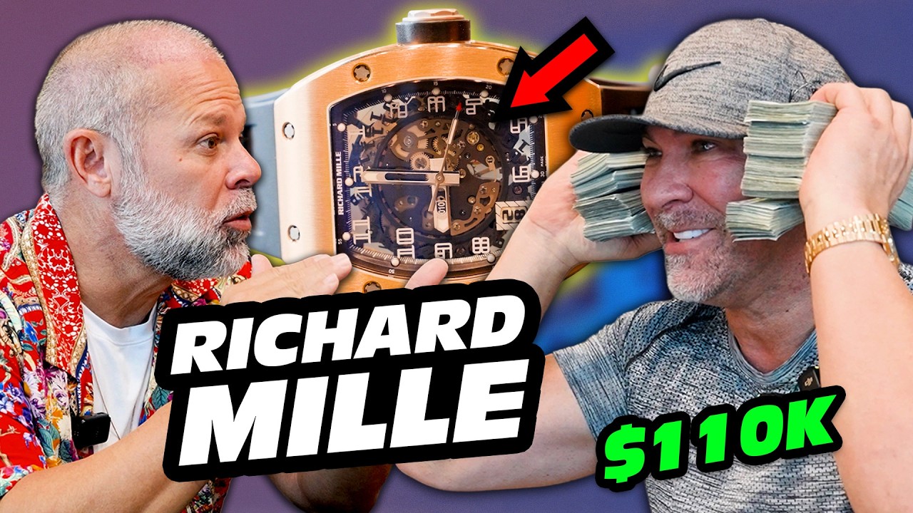 Bling: Торговец часами... 110 тысяч долларов Richard Mille
