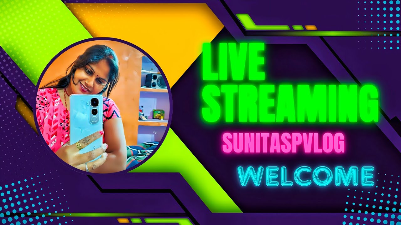 Sunita sp blog  radhe Krishna 🥰 🙏 welcome to live stream spsunitavlog  joining fast 🔥🙏