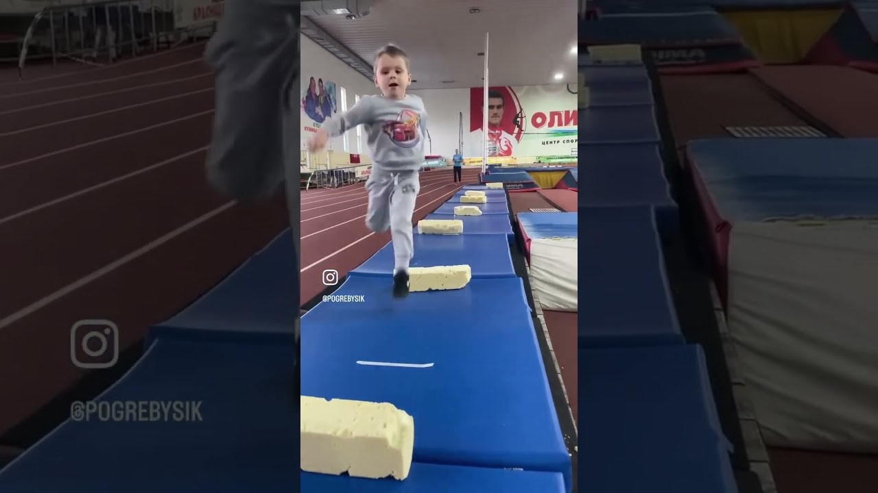 Миша Сорокин 4 года ,легкая атлетика
