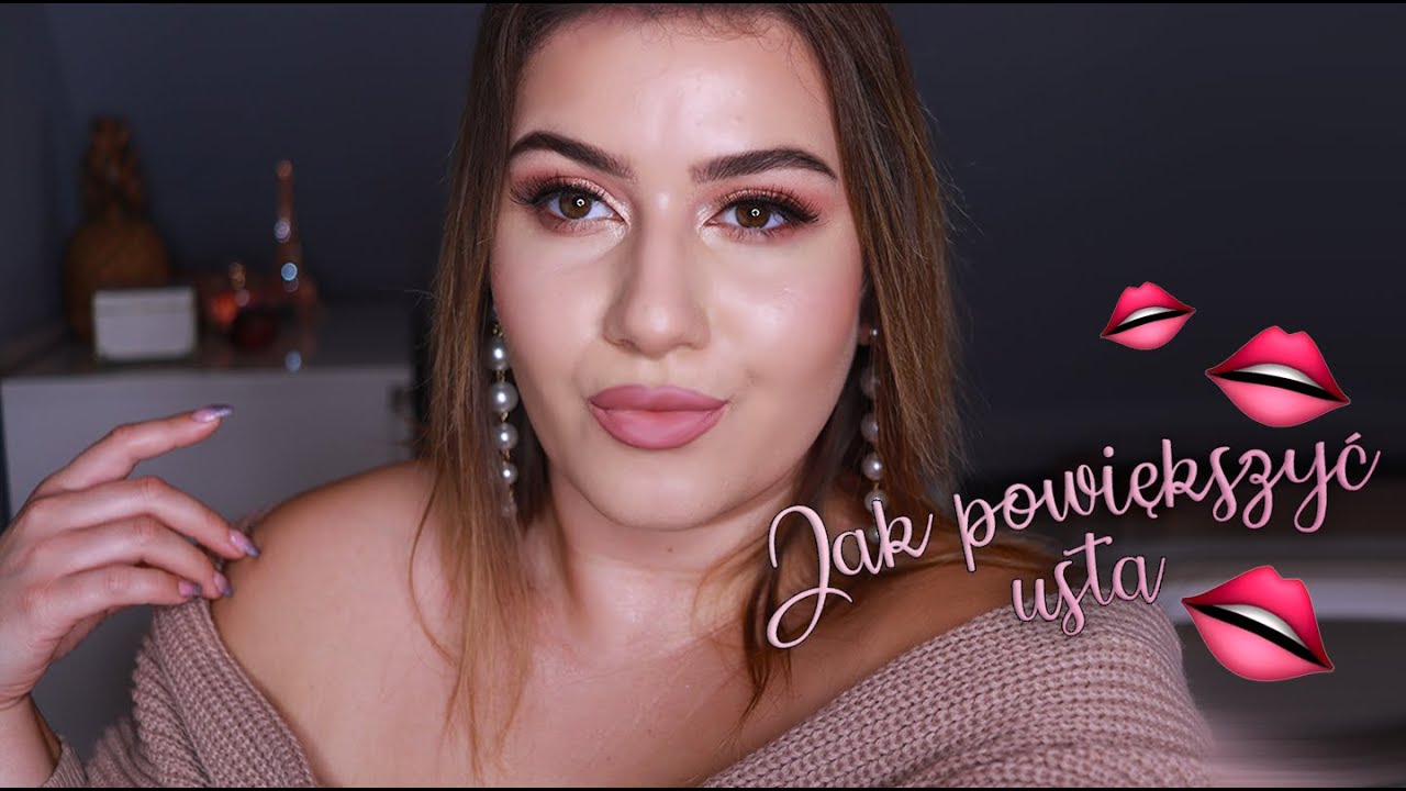 Jak powiększyć usta? (makijaż only) 👄