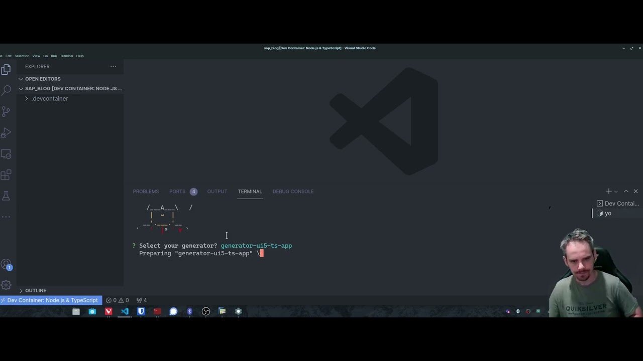 Containerized SAPUI5 development