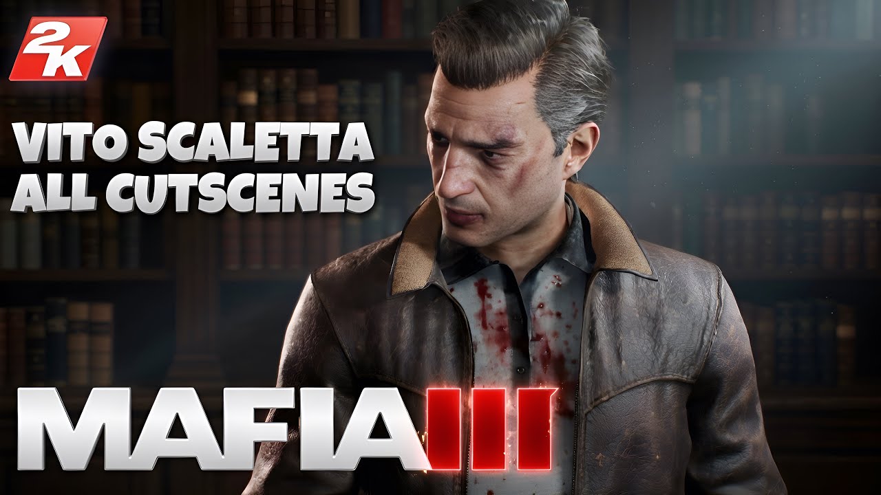 Вито Скалетта Все катсцены Mafia 3 / Все сцены с Вито Скалеттой