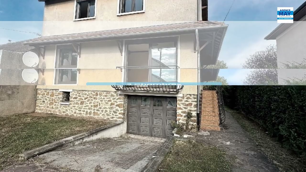 Pav 100 m²  3 ch  s-sol total – Quartier du Marché – Villeparisis (77270) présenté par L’AGENCE MAY