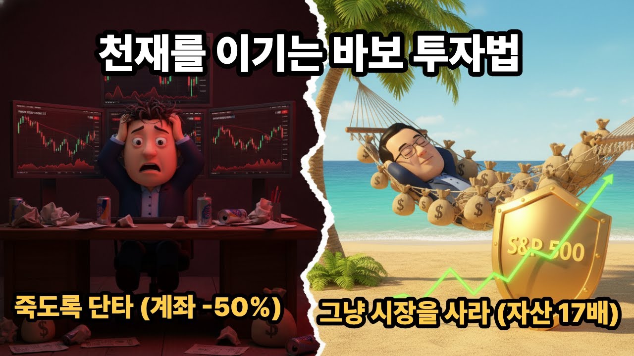 추천 1: 주식 천재를 이기는 '바보'들의 투자법 (승률 100% 검증됨)
